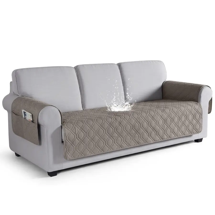 

Couch Cover, Waterproof Sofa Covers Washable Slipcover Furniture Protector Couch Seat Covers NonSlip Couch Cover for Dogs, PetsS
