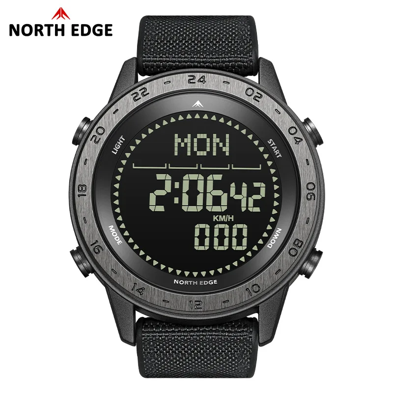 2026 New Men's Outdoor Sports Electronic Watch Swimming Pedometer Alarm Clock Metronome Compass Waterproof Smart Watch