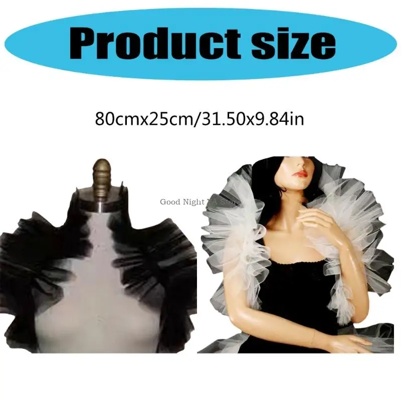 Collier tulle victorien