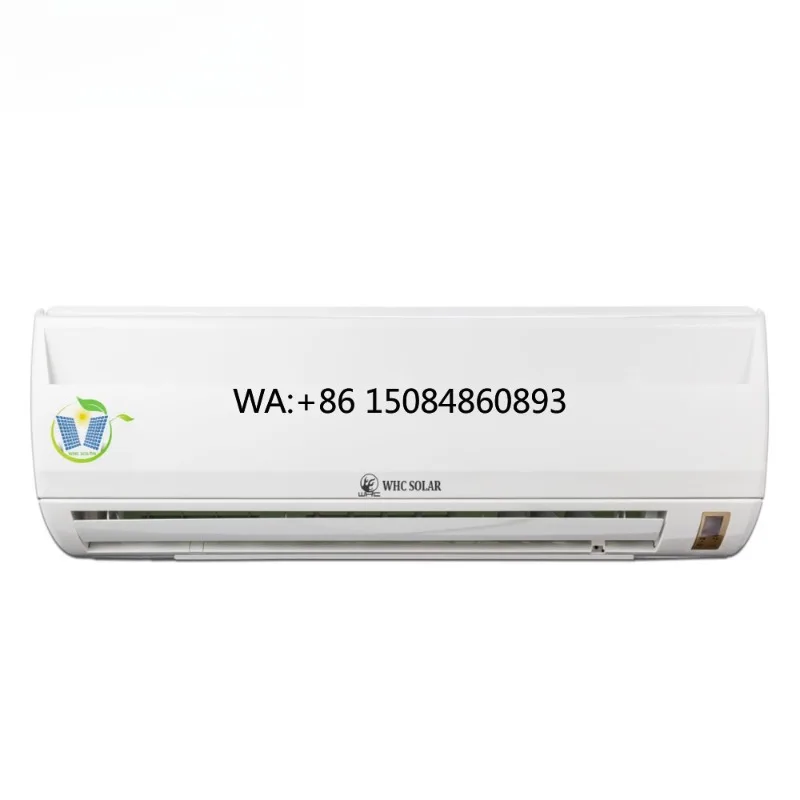 DC Solar Split Wall Air Conditioner for Home, Complete Set with Solar Panel