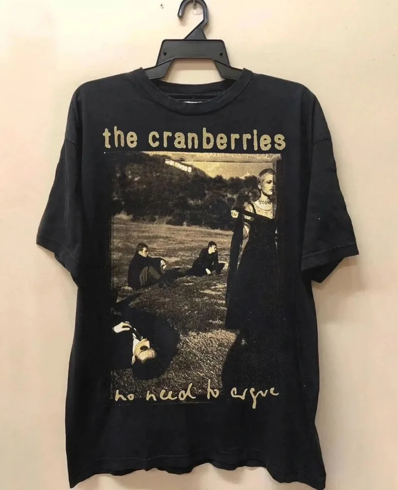 The Cranberries No Need to Argue World Tour 1995 Vintage TShirt, Zombie 1994, Alternative Indie 90s Tee Streetwear, gift for her