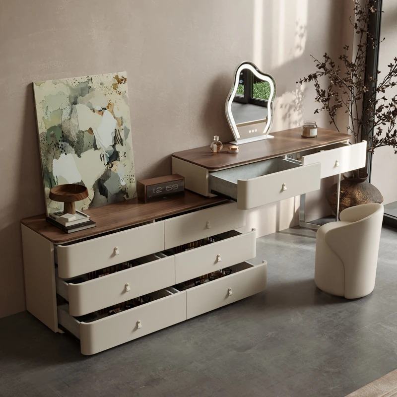 *s para dormitorio, mesas de tocador, silla minimalista para mujer, cajones, tocadores para niña, juego de espejo de maquillaje, muebles de tocador blancos para el hogar *
