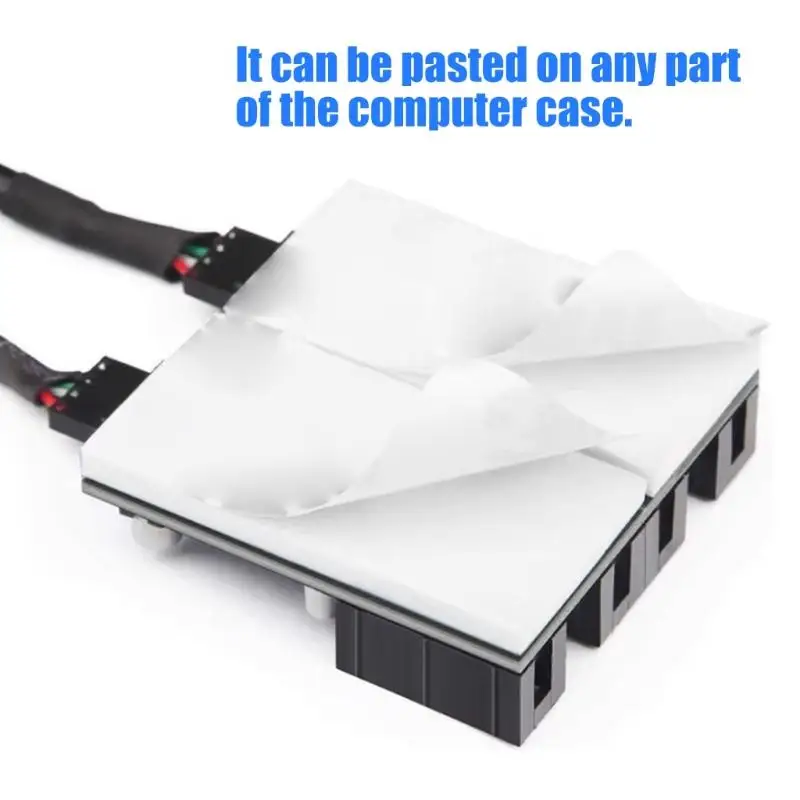 31BA 9Pin USB 2.0 Header Splitter 1 to 2/4 Female Extension Cable Card for Motherboards