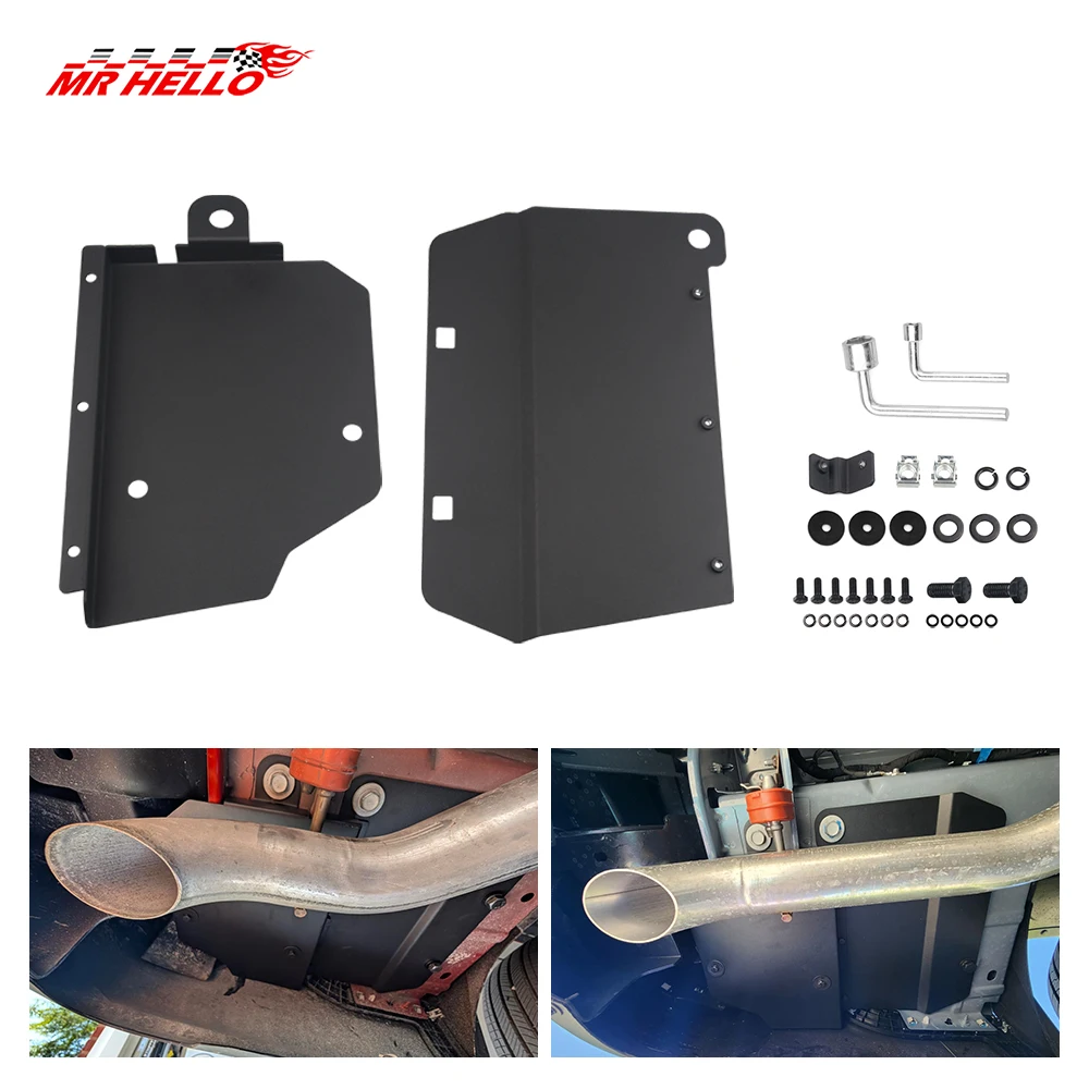 Aluminum Underbody Shield Panel Cover Trim Rust-Proof Splash Guard for Ford Maverick Hybrid/XL/XLT/Lariat 2022 2023 2024 2025
