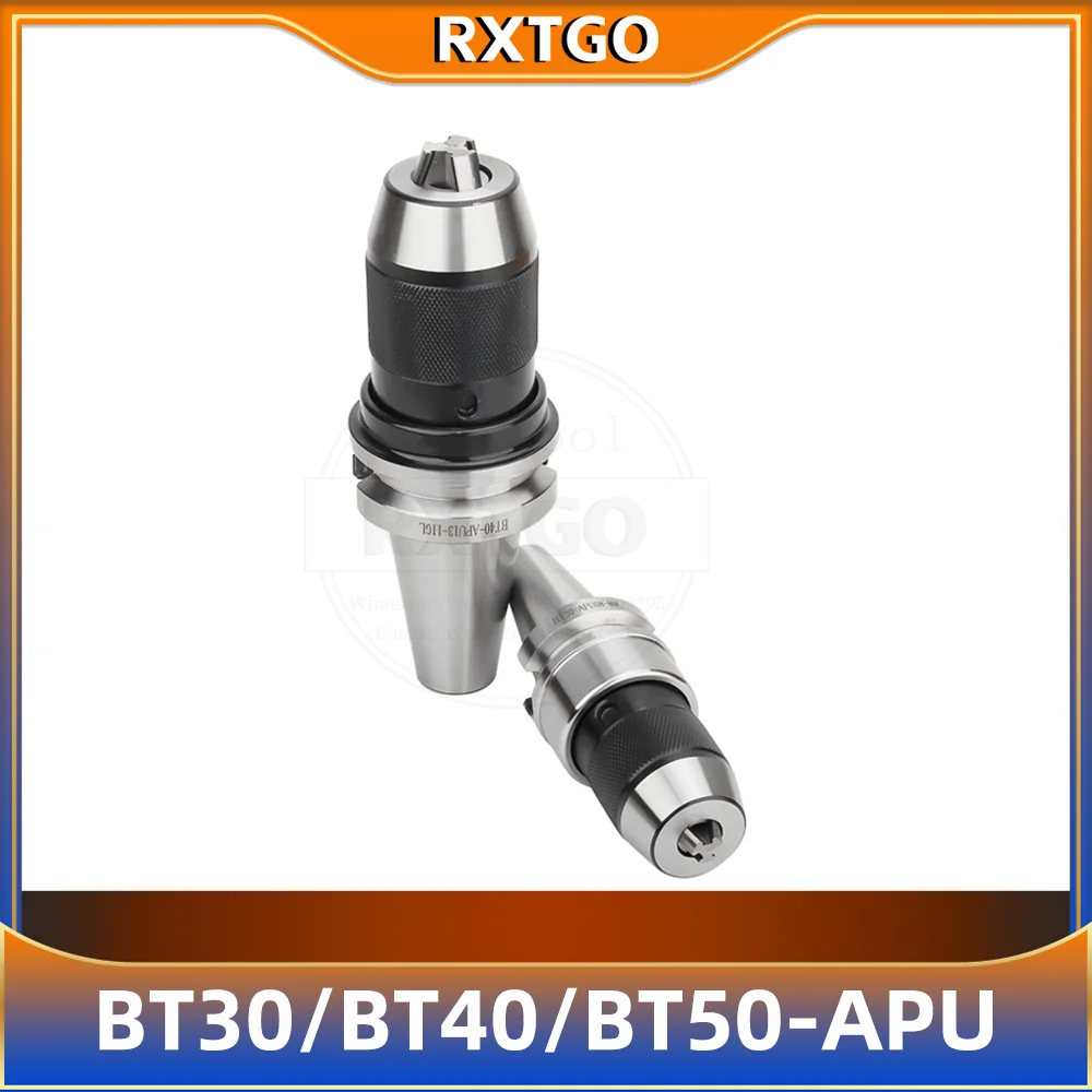 

BT APU Tool Holder BT30 BT40 BT50 APU08 APU13 APU16 Self-tightening Tool Holder Automatic Milling Drill Chuck Holder Tool Holder
