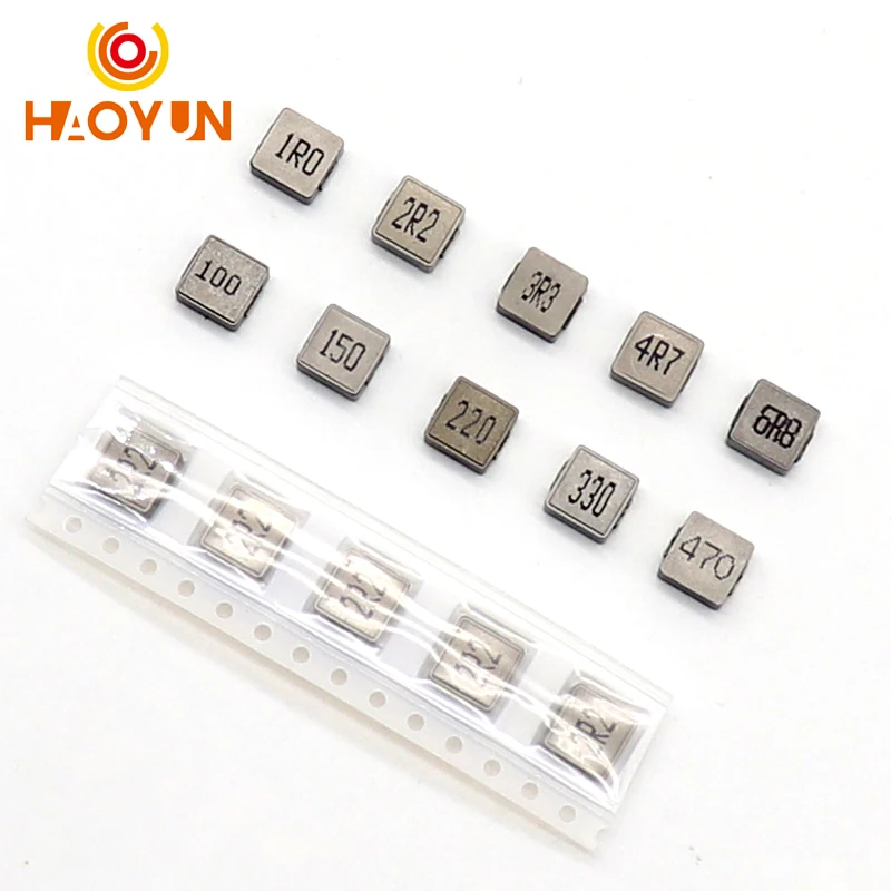 【10-5PCS】0630 SMD Inductance 1UH 2.2UH 3.3UH 4.7UH 6.8UH 10UH 15UH 22UH 33UH 47UH Power Inductor