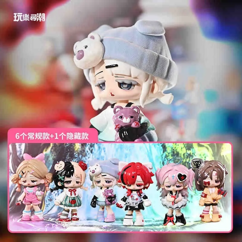 

Authentic Playful Trending Missy Sweet Mourning Lolita Series Blind Box Non Movable Trendy Handmade Killing Angel Mysteriousgift