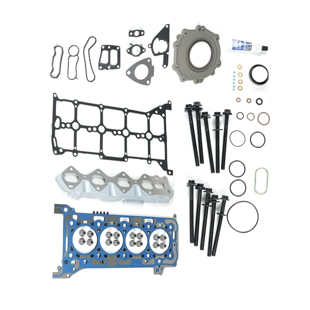 BJFA Engine Full Gasket Set For FORD 2.0L 2.0 L T L4 Diesel 909BLF00001 15-24 TRANSIT V363 Bus TOURNEO CUSTOM TRANSIT CUSTOM