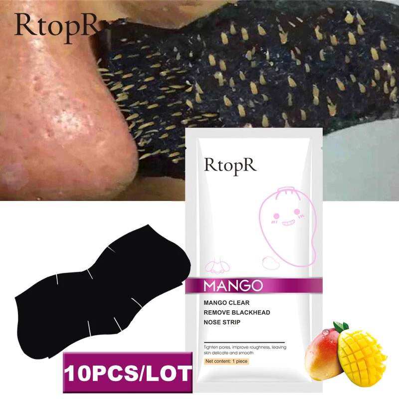 Mango Mitesser Entferner Nasen maske Öl kontrolle Tiefen reinigungs maske Akne Poren streifen Facelift ing Straffende Nase Peeling Hautpflege