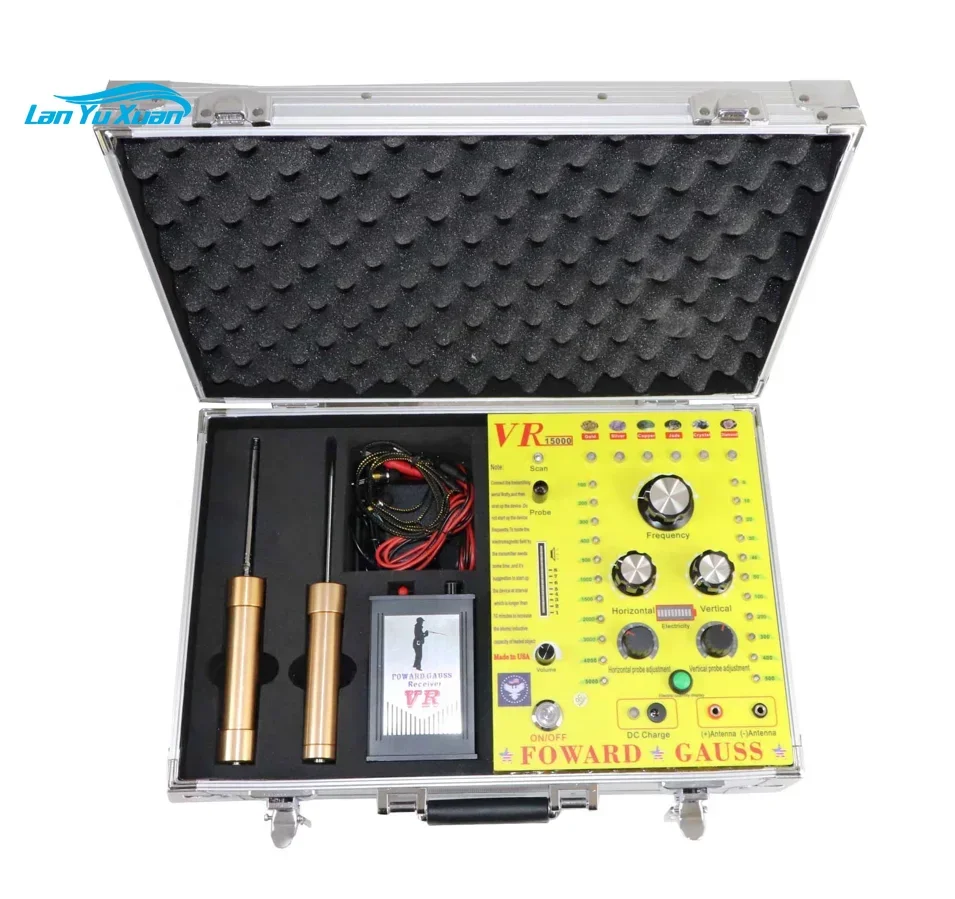 

Updated Mulf-function VR15000 Underground Gem Diamond Gold Copper Gold Metal Detector VR-15000 Gold Detector 500m Depth