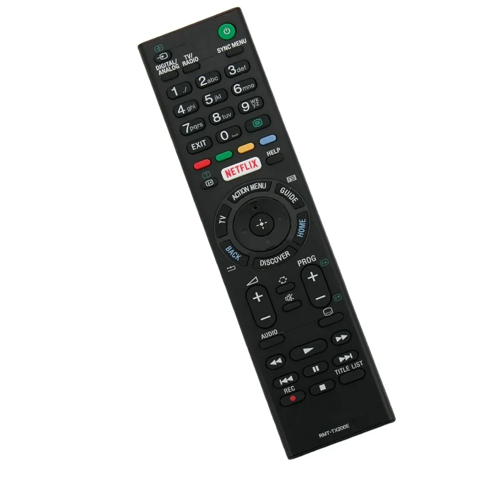 New RMT-TX200E Remote Control fit for SONY KD-65XD7504 K KD-65XD7505 KD-65XD7505 KD-65XD7504 KD-50SD8005