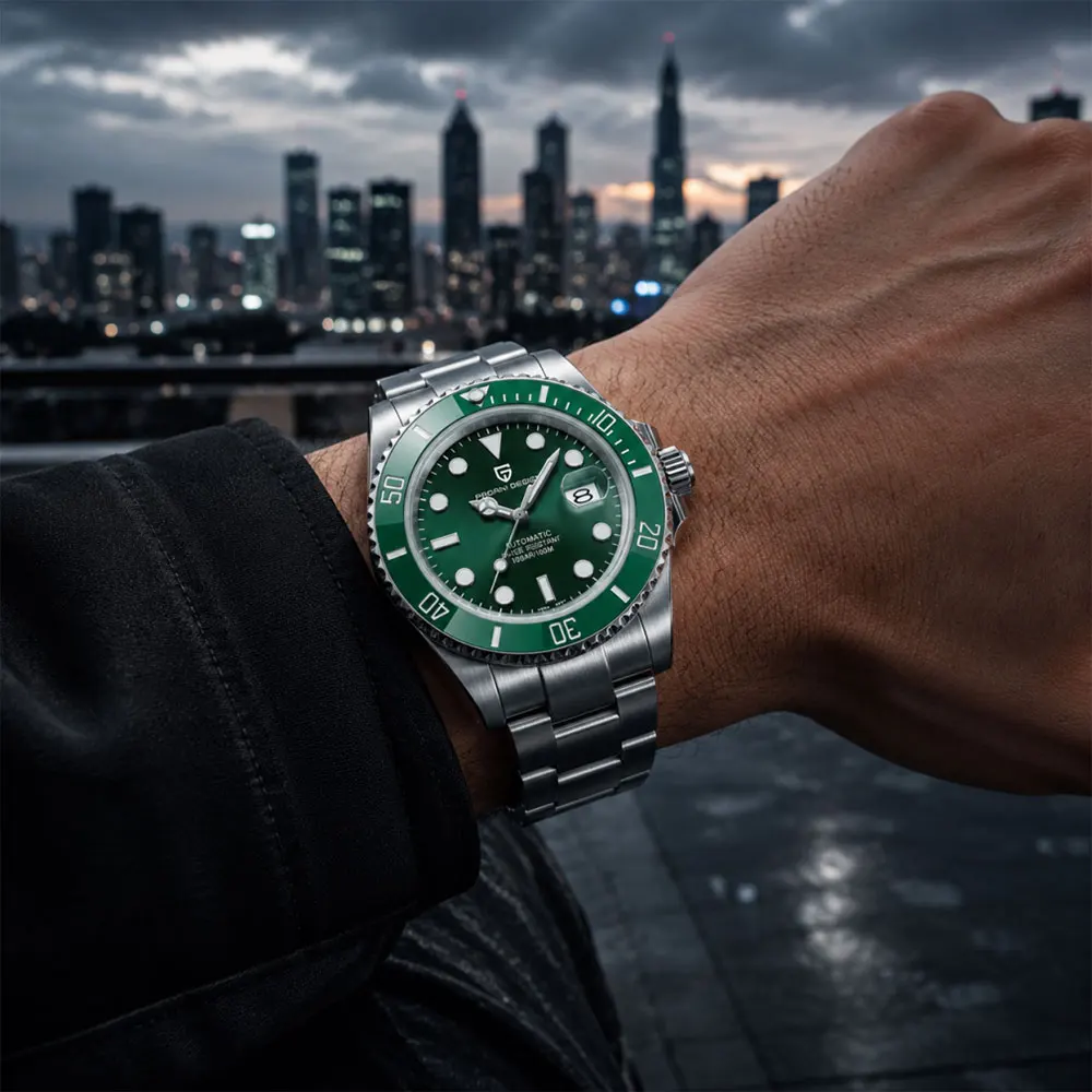 PAGANI DESIGN Diving Watch Mechanical Watch 316L Stainless Steel Luminous Waterproof Watch Top Luxury Automatic Watches Men Gift - view 4