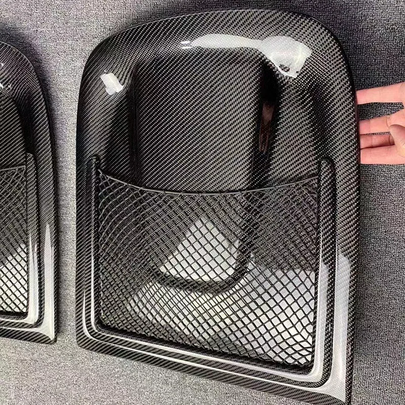 Aroham 100% Real Carbon Fiber Seat Back For Audi A6 A7 A3 A4 S3 S4 RS3 RS4 2019 2020 2021 2022