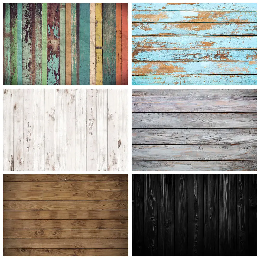 

MOON.QG Baby Shower Wood Board White Photography Birthday Background Backdrop Wedding Photo Studio Wallpaper Party Decorations