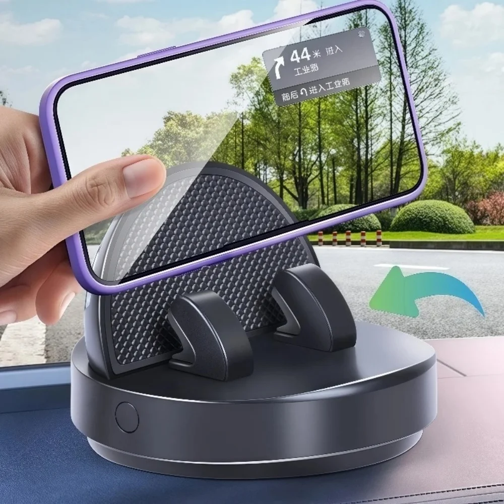 360-Grad-Rotation-Auto-Handyhalterung, universelle Armaturenbrett-Halterung für iPhone, Samsung, Xiaomi, GPS-Halterung, Autozubehör