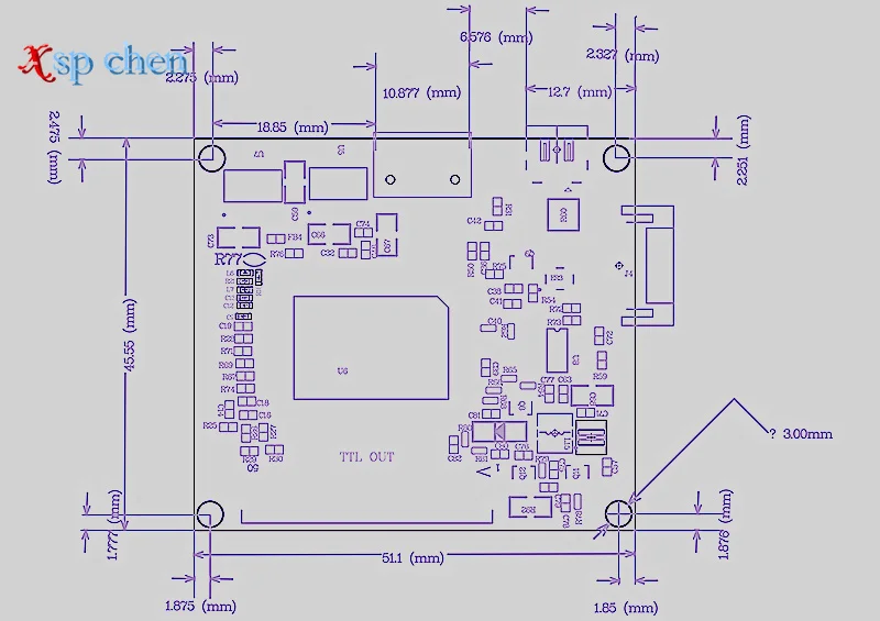 7 Inch IPS 1024*600 Screen Display LCD Driver Control Board Mini HDMI Compatible with Lattepanda, Raspberry Pi Banana Pi PC