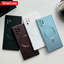Note10 Plus Case Shelluxe Luxury For Magsafe Wireless Charge TPU Soft Case For Samsung Galaxy Note 10 Plus 20 Note20 Ultra Cases