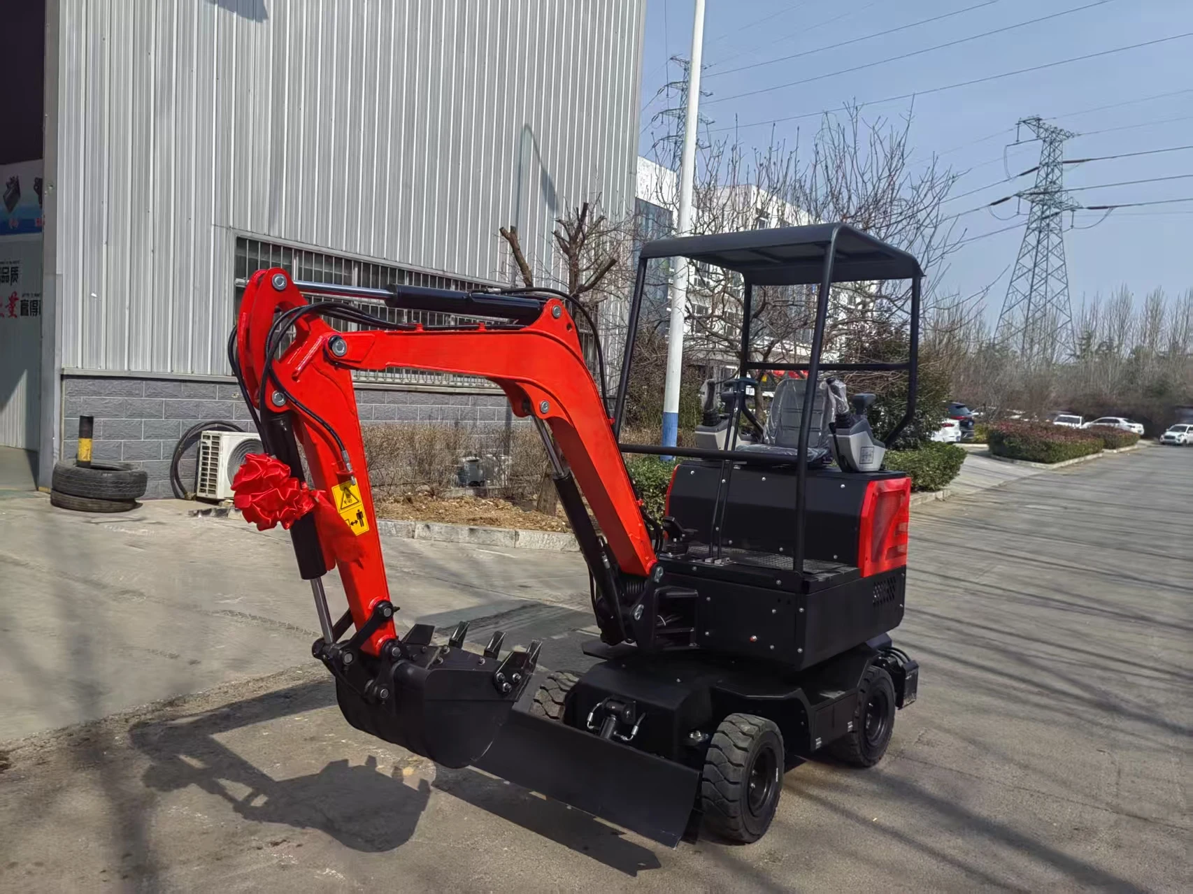 حفارة صغيرة 1.8 طن المورد الزاحف EPA كوبوتا محرك حفارة ما بعد البيع مجانا