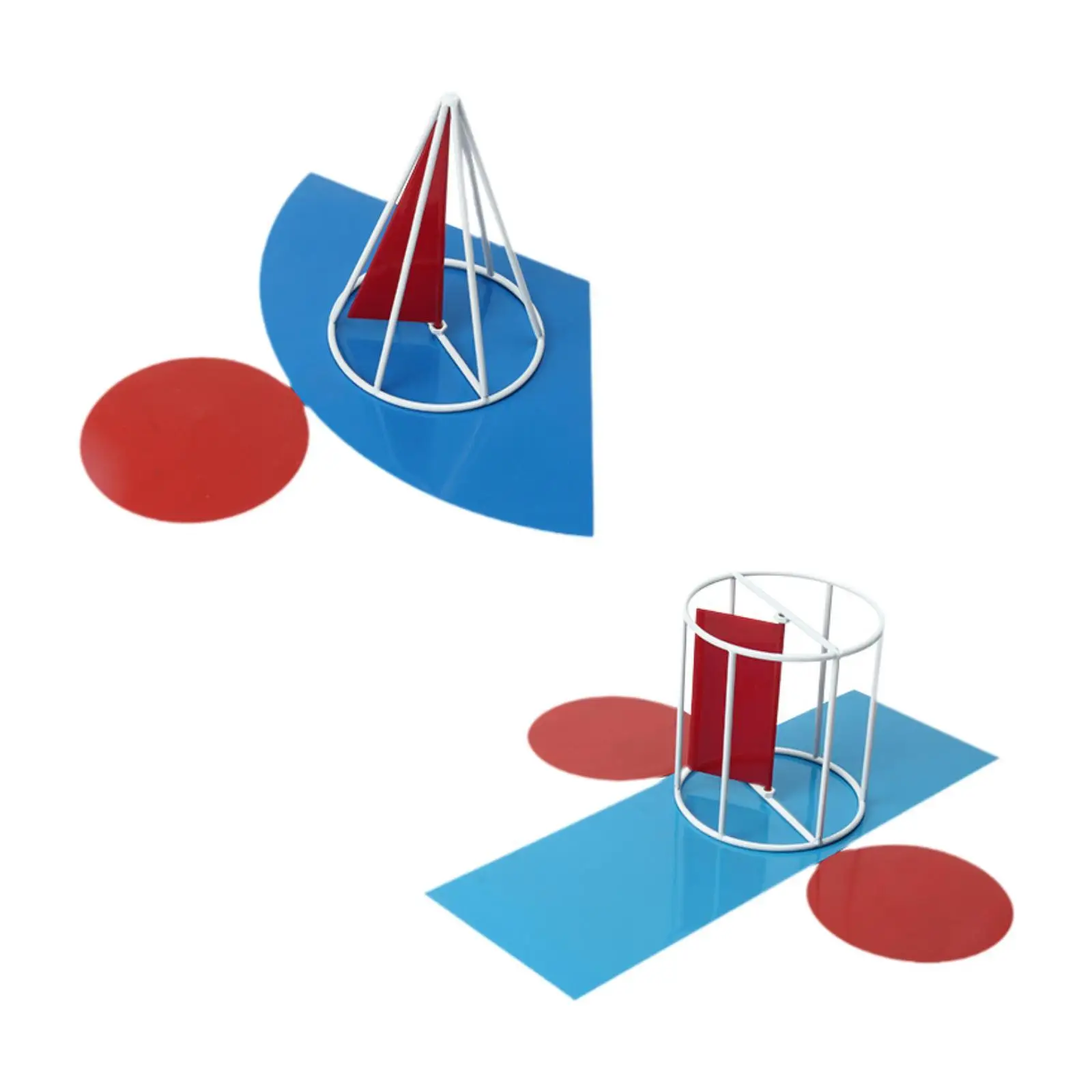 Cylinder Cone Surface Area Demonstrator Educational for Kids Holiday Gifts