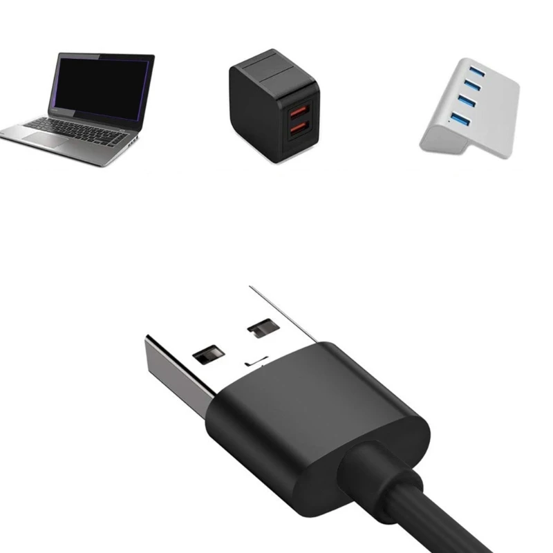 13cm USB2.0 to Type C Female Extension Cable USB C Charger Cable Connecting USB Devices 480Mbps Data Transmission Wire