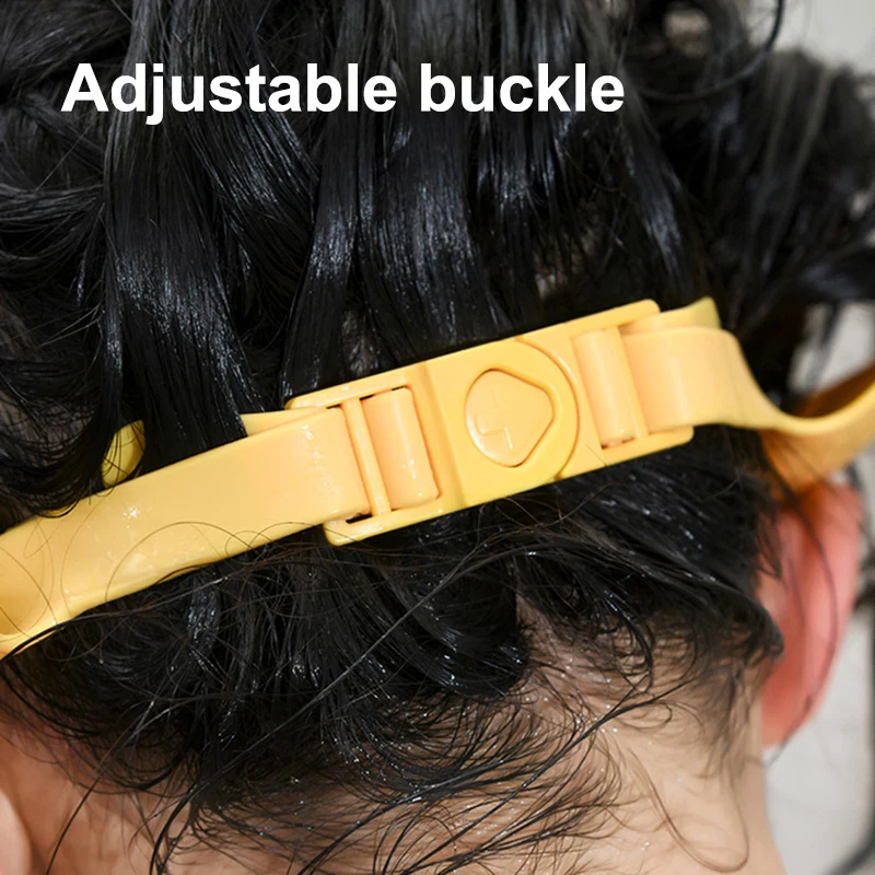 Детская шапочка для защиты головы, милая водонепроницаемая шапочка для мытья волос с героями мультфильмов, детская шапочка для душа, детская шапочка для купания, шапочка для душа, шапочка для шампуня