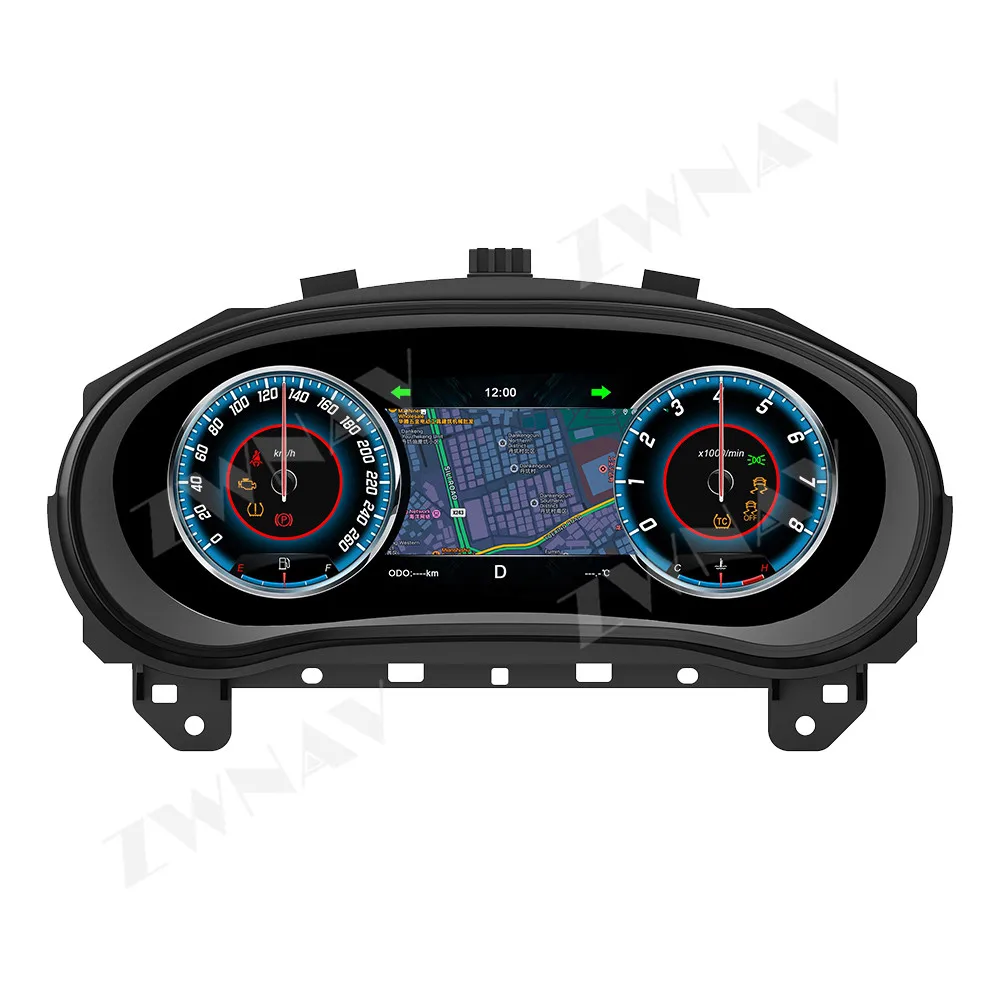 Digital Instrument Cluster For Buick Regal 2009-2024 Speedometer Dashboard Virtual Driving Display Cockpit