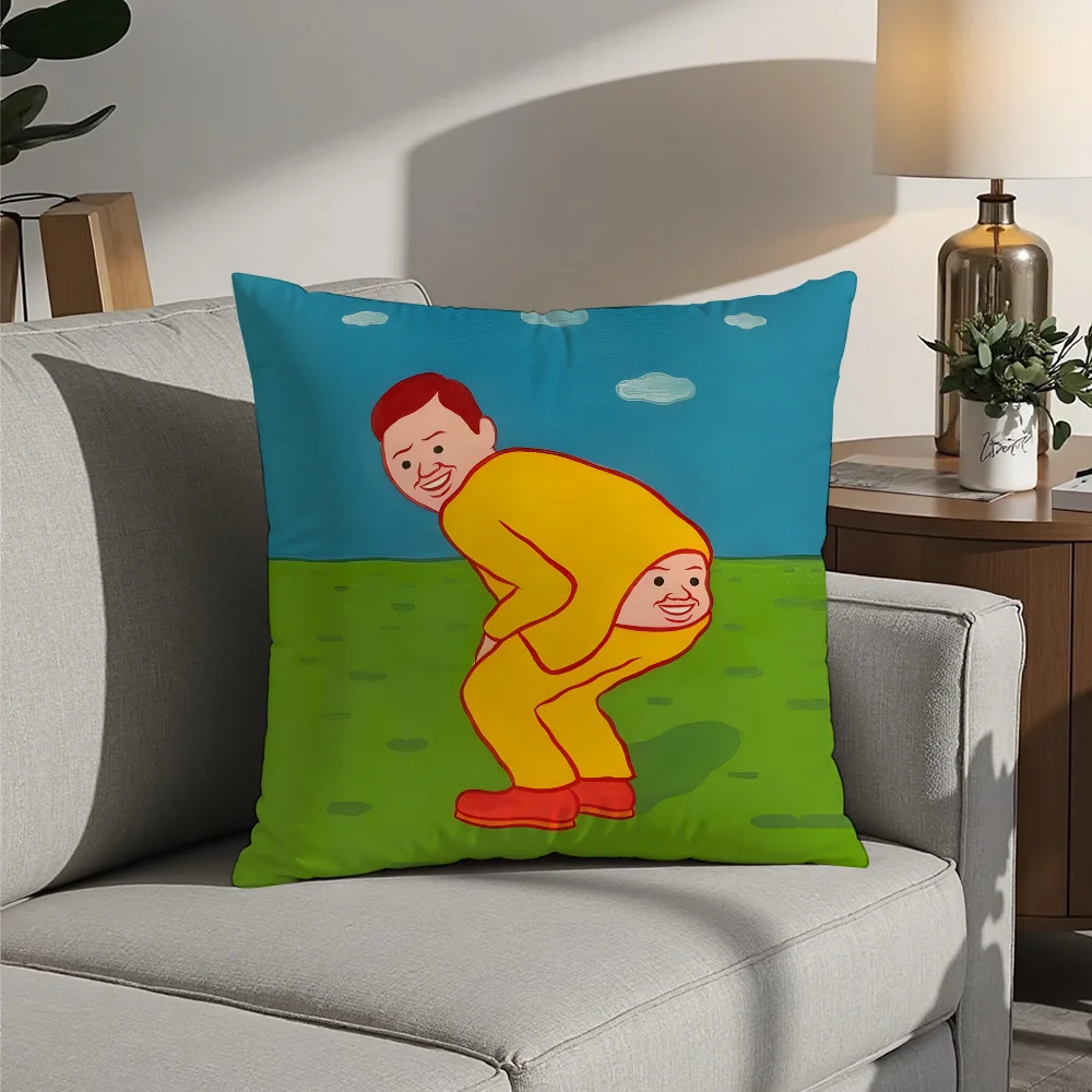 

Art J-Joan C-Cornella Pillow Case Plush Fabric Soft Pillowcase Double Sided Print Cushion Cover Household Gifts