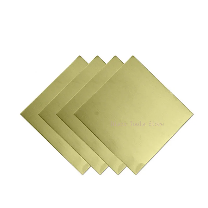 Thickness 0.3-6mm H62 Brass Plate Brass Pad Board Yellow Copper Sheet