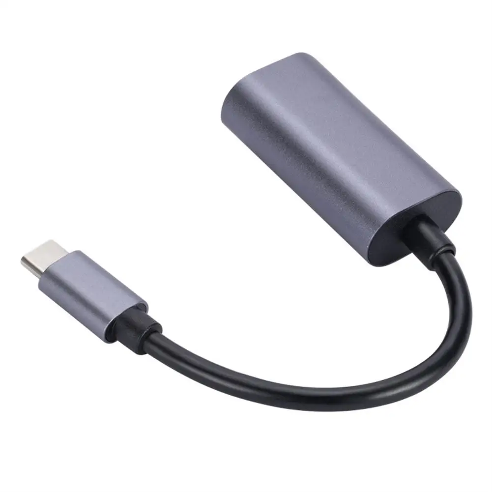 Adattatore per cavo Audio da USB C a VGA cavo adattatore convertitore da tipo C a VGA per Monitor TV riproduzione dello schermo di proiezione del proiettore