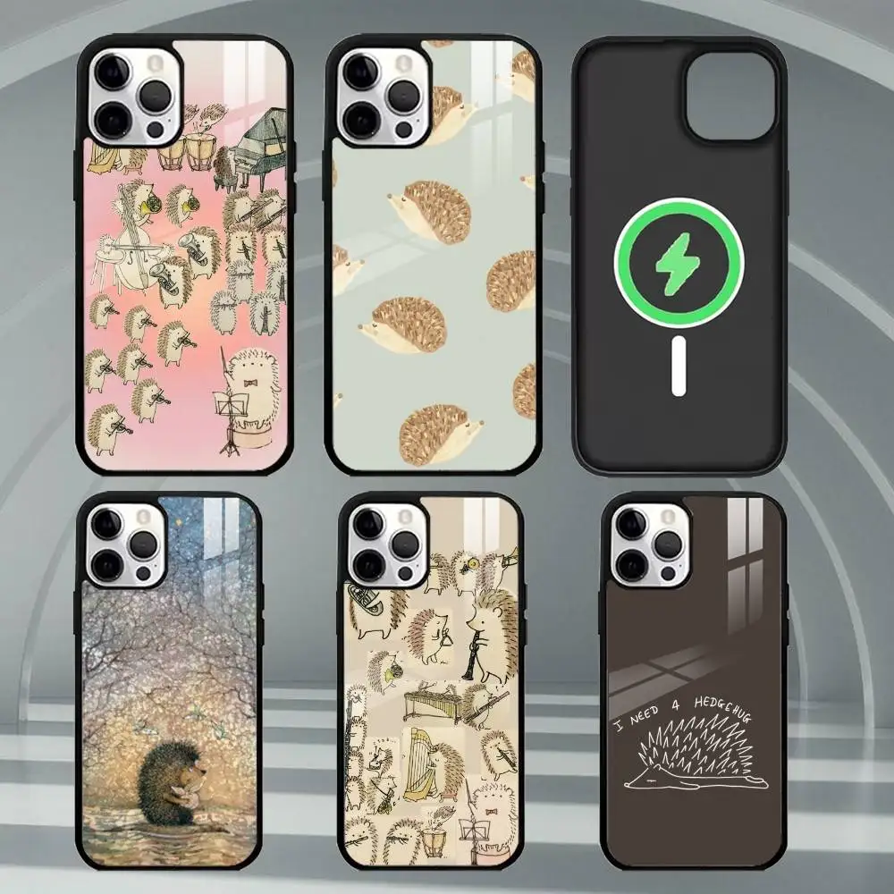 

H-Hedgehog in the Fog Phone Case For iPhone17,16,15,14,13,12,11 Plus,Pro Max Magnetic For Magsafe Wireless Charging