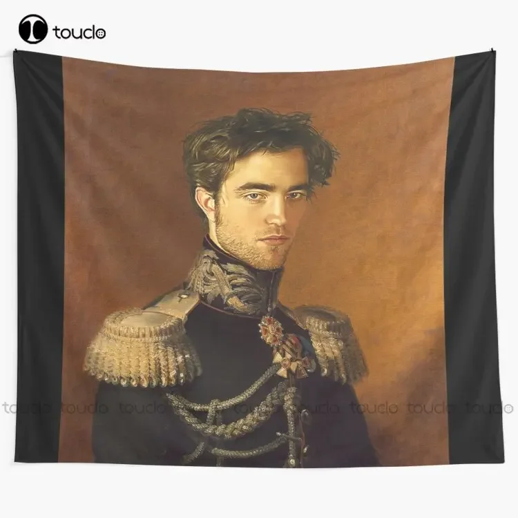 Robert Pattinson - Replaceface Tapestry Cool Wall Tapestry Tapestry Wall Hanging For Living Room Bedroom Dorm Room Home Decor