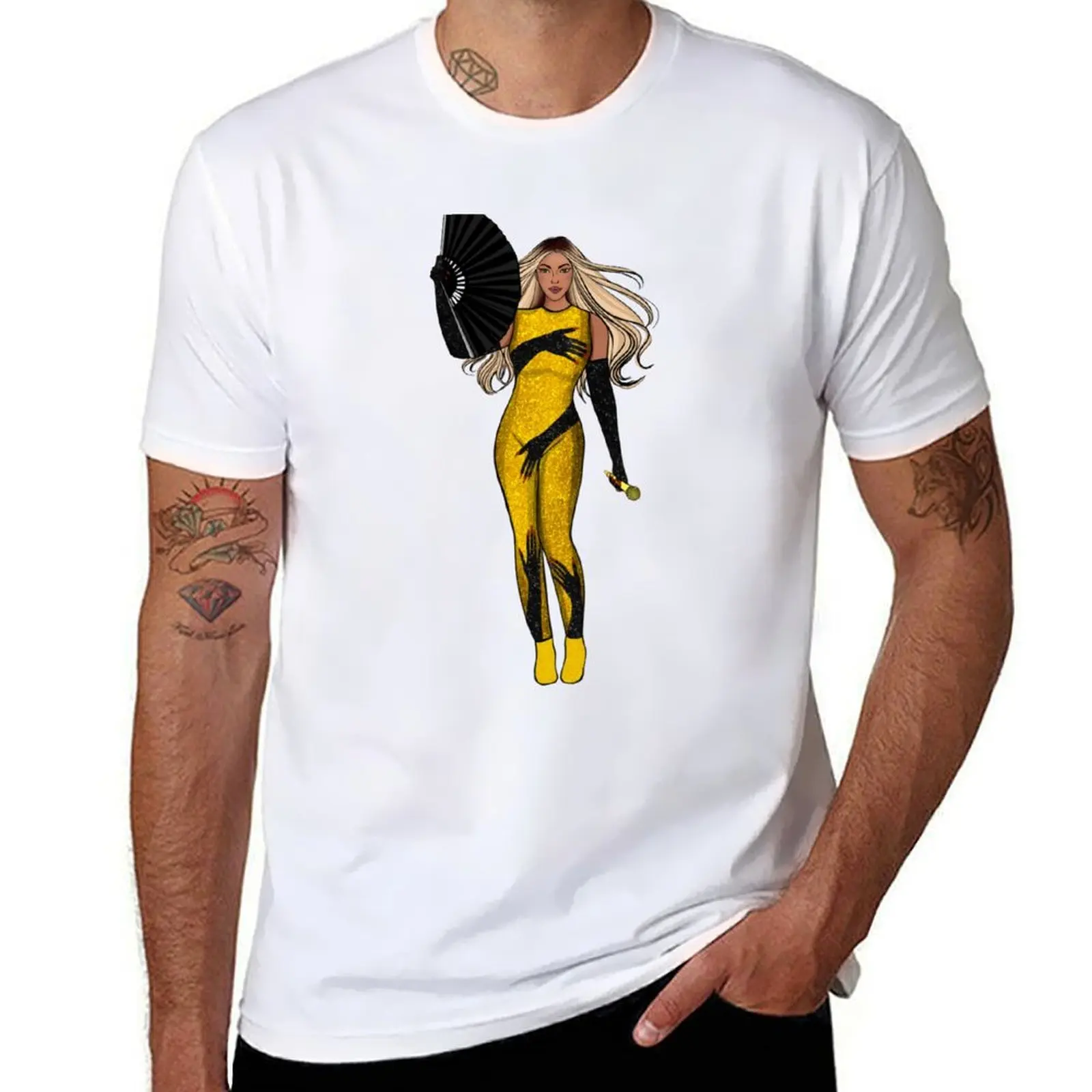 

Beyoncé Fan Art T-Shirt t shirts for man slim fit man t shirt heavy cotton T-Shirt
