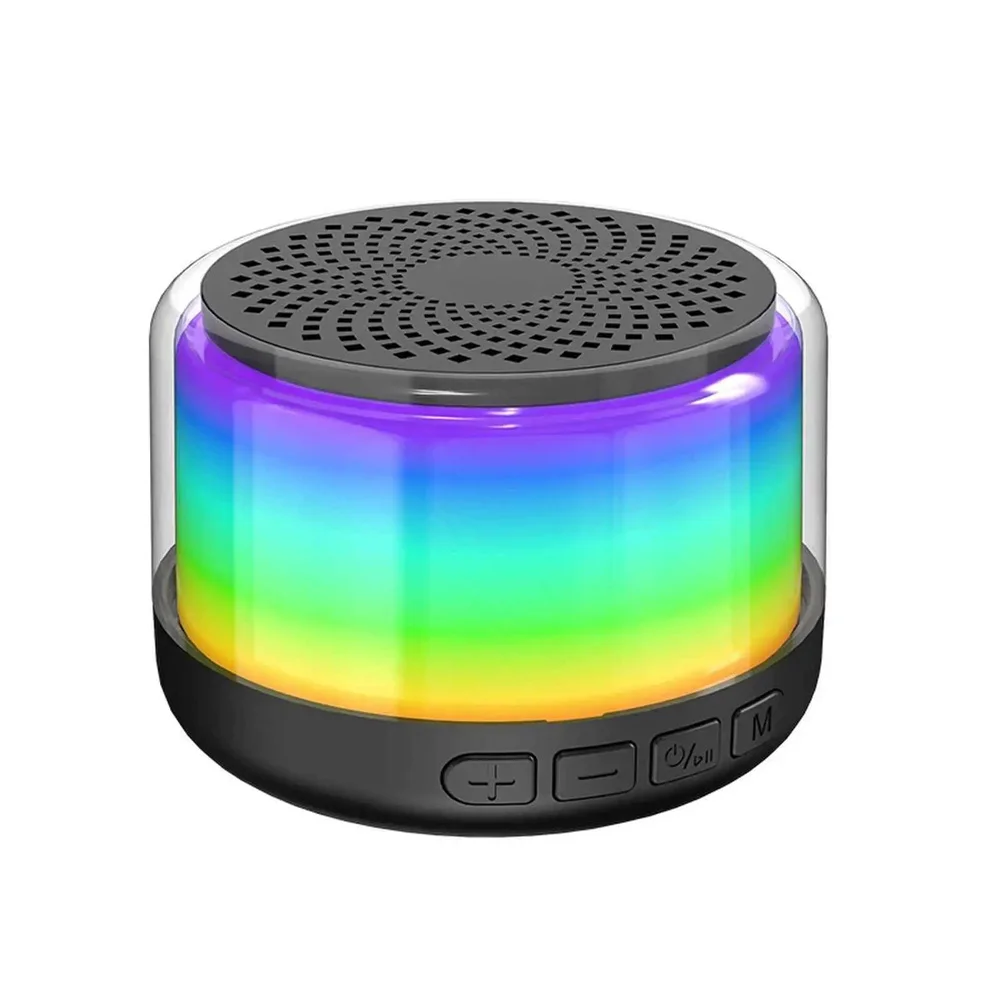 Portable Bluetooth Audio Device Colour Led Mini Wireless Speaker Tf Card Usb Interface Subwoofer Bluetooth Speaker