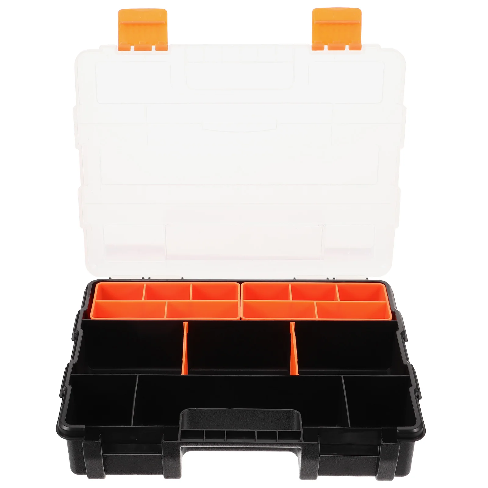 

Thickened Screw Box Storage Organizer Portable Parts Container Plastic Nail Organizer Small Size Tool Cabinet For Screws Nuts