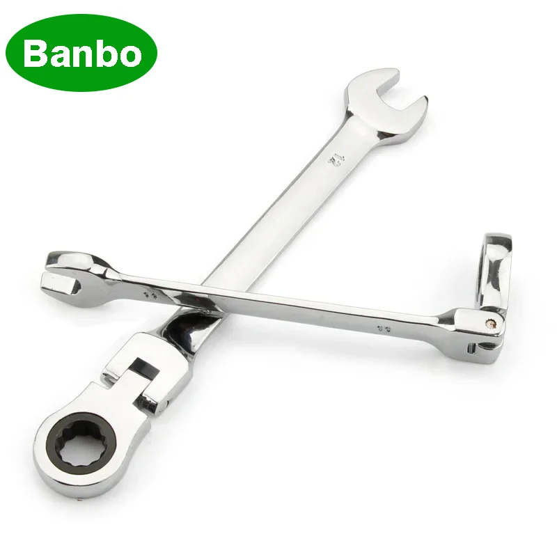 

Multifunction Activities Ratchet Wrench Set 180 degrees Flexible Open End Wrenches Car Repair Hand Tools combination Spanner