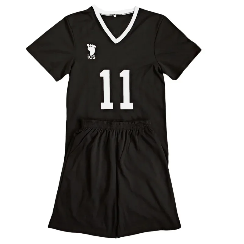 أنيمي اليابانية هايكيو!! مجموعة أزياء قميص كرة الطائرة من Customania Inarizaki Miya Atsumu للكرة الطائرة من الجيرسيه الرياضية التأثيرية Shinsuke