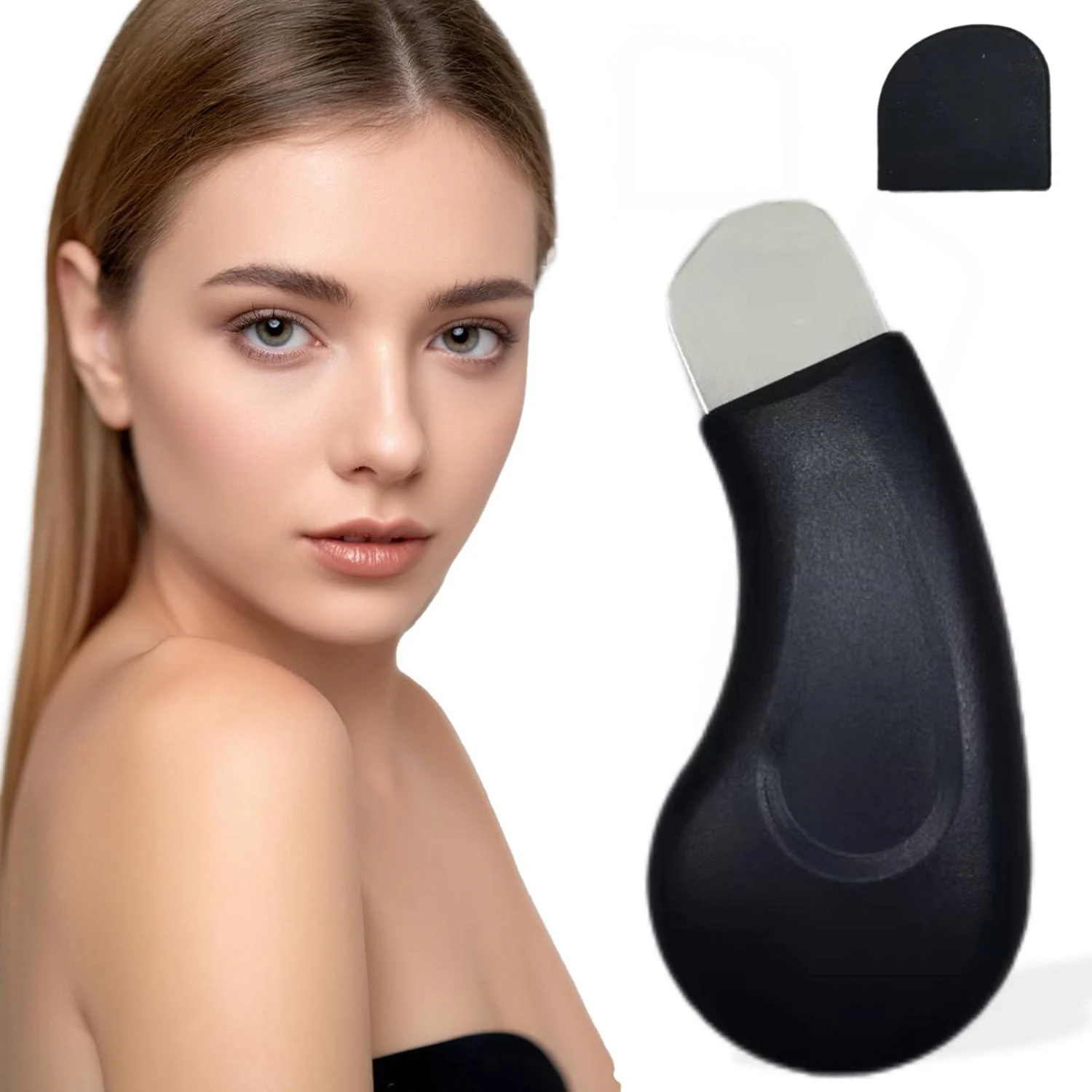 Extrator manual de acne, capaz de limpar a pele do nariz e do rosto, ferramenta de cuidados de beleza