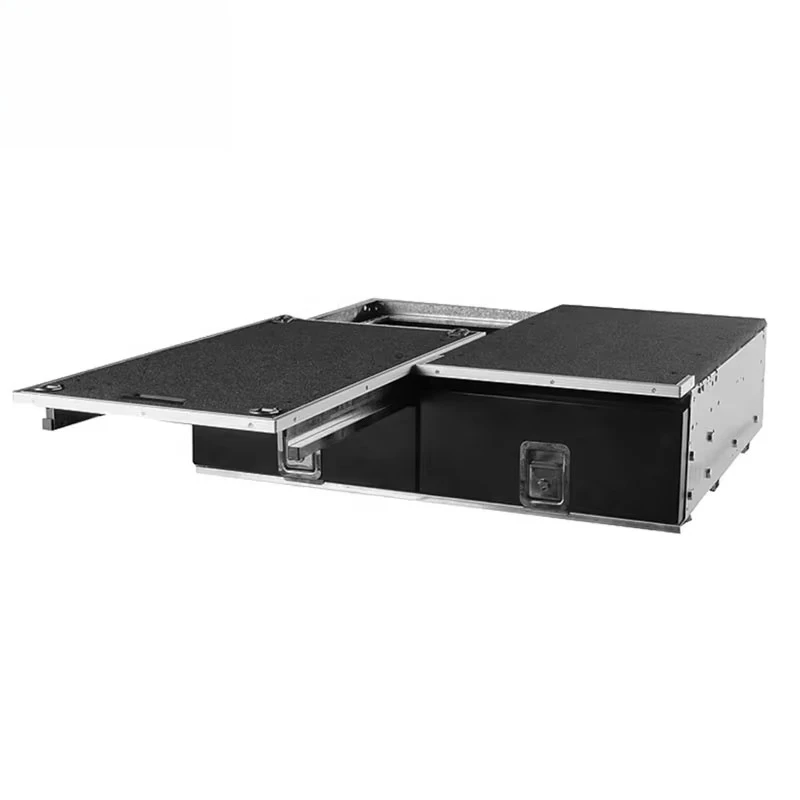 Offroad 4x4 Car Cargo Sliding Storage Trunk Drawers Box for Land Cruiser 80 100 150 200 300/Nissan's Patrol Y61 Y62 GU/GQ TM1000