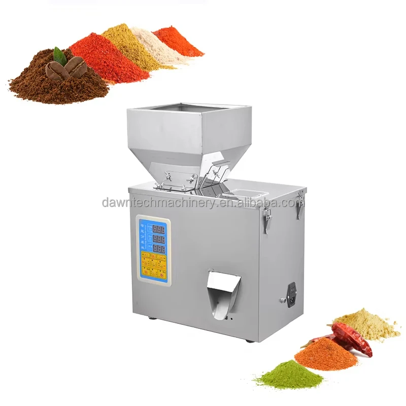 Automatic Coffee Spice Tea Sugar Salt Stand up Pouch Bags Pouch Sachet Powder Granule Weighing Filling Machine