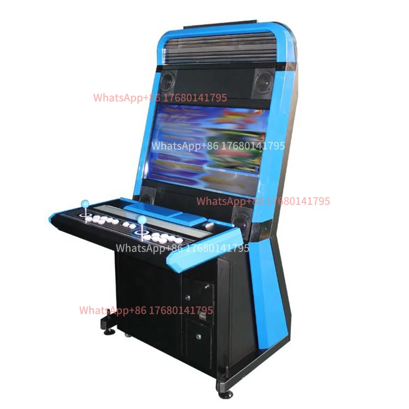 32 Inch 8‑Button Arcade Game Machine Console Panel Cabinet Wholesale Retro Video Arcade Equipment