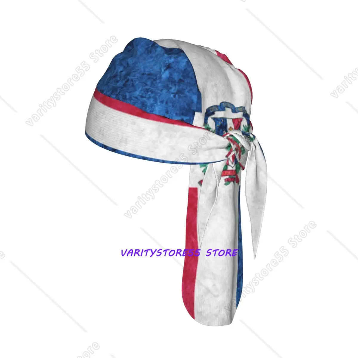 

Велосипедная повязка на голову с флагом Доминиканской Республики, в стиле гранж, быстросохнущая, солнцезащитная, для велоспорта