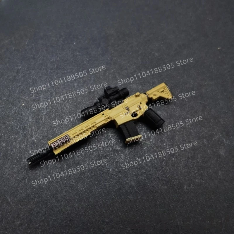 

MOC Military Building Blocks Doll Weapon Accessories Sniper Rifle Painting Muffler Third-party Doll Toy Ornaments Collection