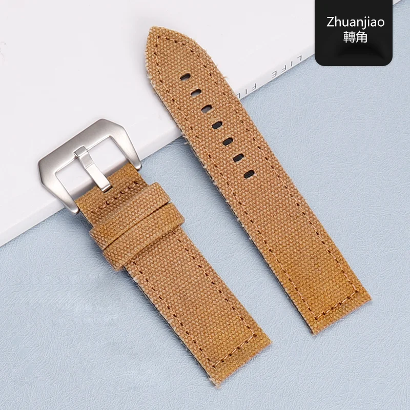 Universal straight interface Nylon watch strap Pin buckle 20/22/24MM waterproof watch band for men women wrist belt bracelet