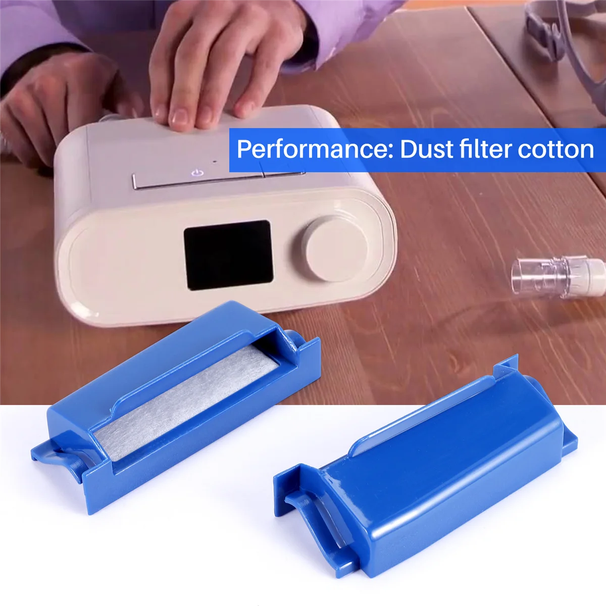 Filtro de aire estándar para Philips Respironics DreamStation CPAP, filtro ultrafino