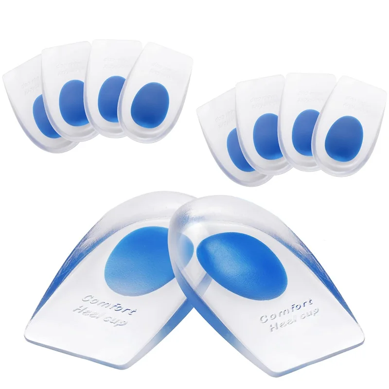 Gel Heel Insoles For Men Women Shoe Pad