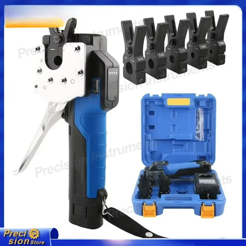 For Pipe Expander Rechargeable Copper Tube Flaring Tool HVAC Air Conditioning Plumbing Kit Precision Flarer Auto