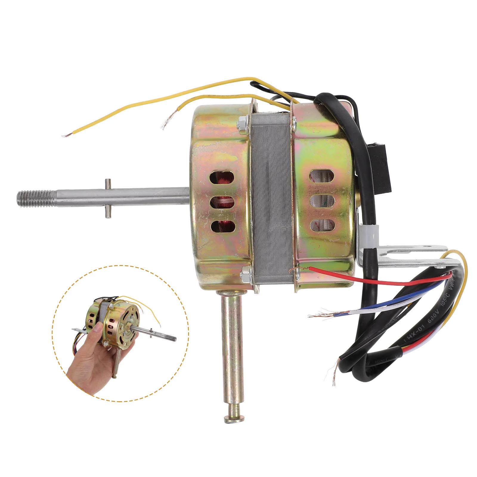 

Remote Control Fan Motor for Wall Electric Fan Replacement Adjustable Wind Speed Sturdy Iron Build Easy Installation Remote