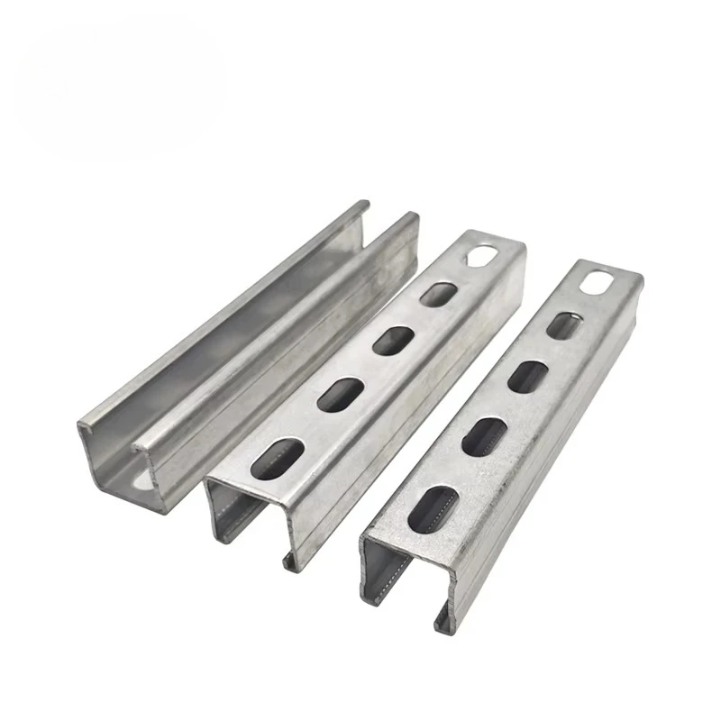 41Mm Channel Style C Channel Steel Pillar Channel Solar Panel Mounting Bracket Photovoltaic Bracket