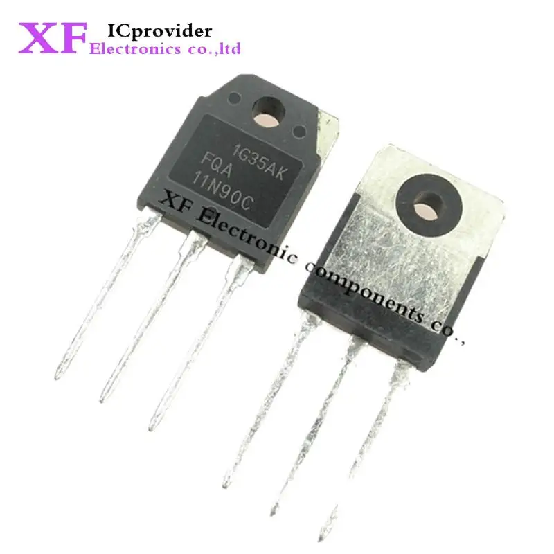 

10 шт./лот FQA11N90 FQA11N90C 11N90 MOSFET N-CH 900 в 11A TO-3P IC, лучшее качество