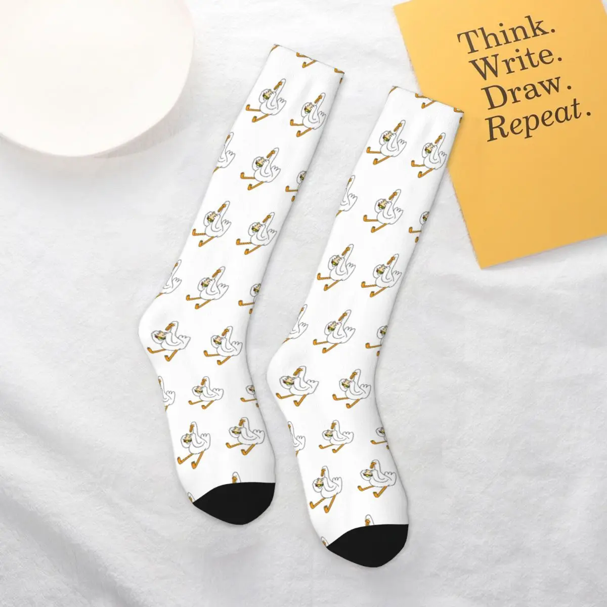 

Всесезонные носки Sandwich Goose, носки в стиле Харадзюку, чулки в стиле хип-хоп для мужчин и женщин